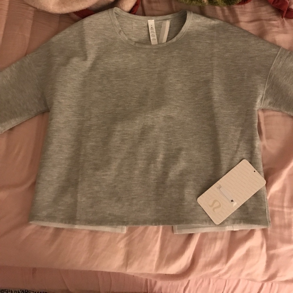 lululemon athletica Gray Women's Top